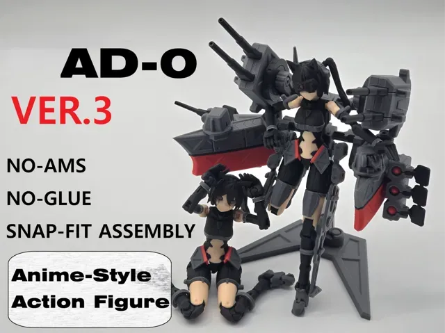 [ PJT:H/I ] Anime Action Figure VER.3 + Armor Set!