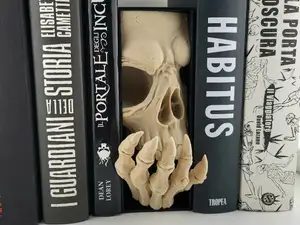 Creeping Skeleton Hand Book Nook booknook