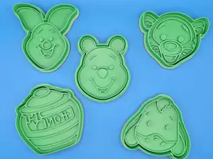 Winnie The Pooh Cookie Cutter Playdoh Stamp Pack