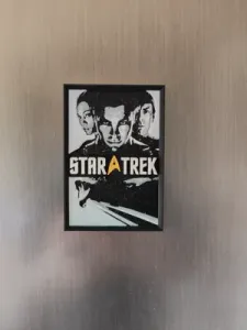 Star Trek (2009) movie poster fridge magnet