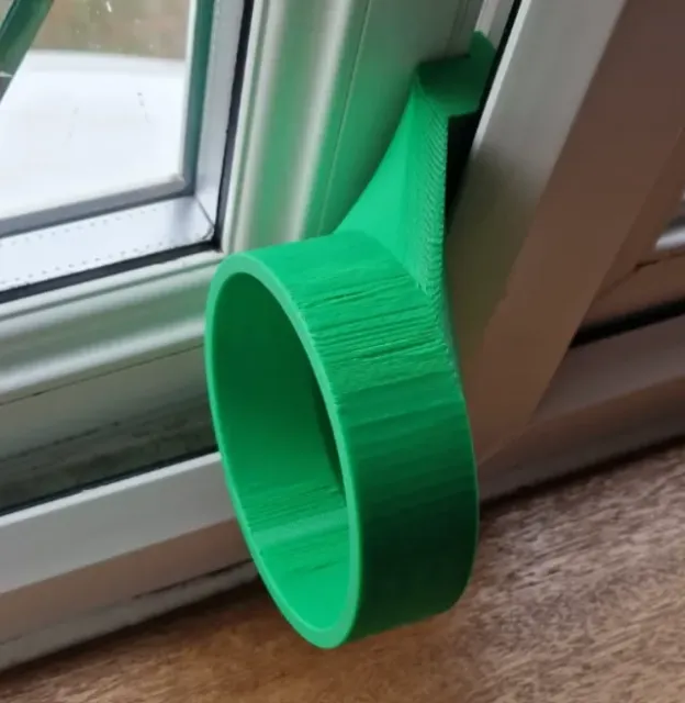 100mm Vent PVC Window Attachment