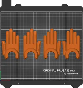 DUMMY 13 - Flat hand (2 variants)