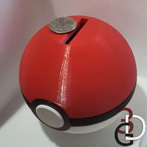 Pokeball/Premier ball Piggy Bank