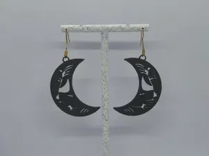 Aretes Media Luna Silvestre