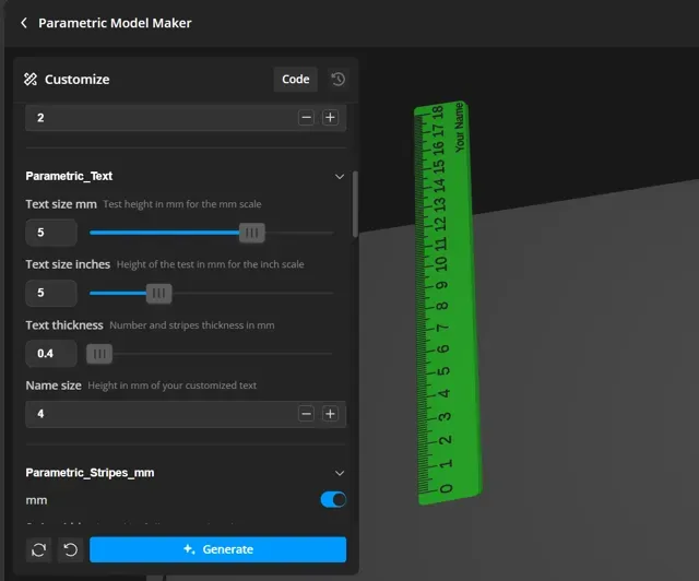 Customizable ruler generator V2 — Фото 2 из 9