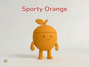 Sporty Orange