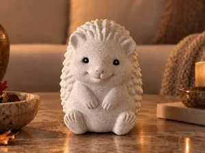 Minimalistischer Igel - Herbstdekoration