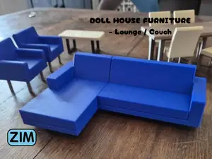 Doll House Furniture - Lounge / Couch