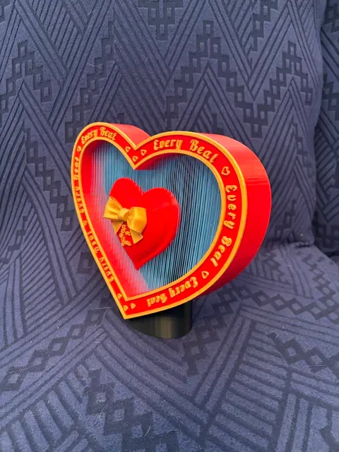 Every Beat String Art Heart — Image 3 of 6