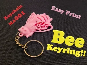 Bee Keyring