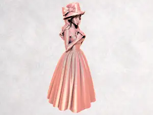 Beautiful Lady Toy Doll
