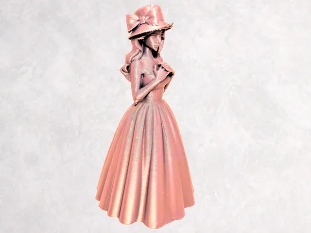 Beautiful Lady Toy Doll