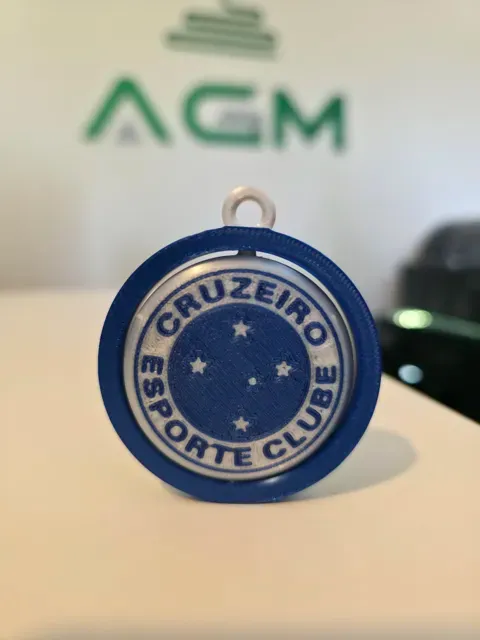 Cruzeiro - Chaveiro Giratório Print-in-Place — Image 2 of 5