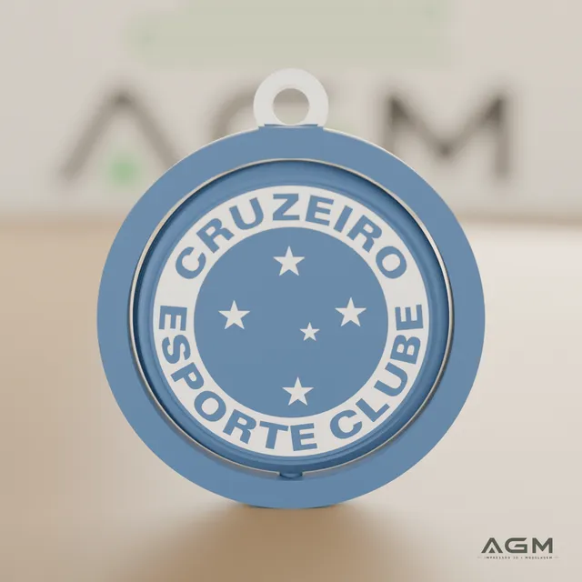 Cruzeiro - Chaveiro Giratório Print-in-Place — Image 5 of 5