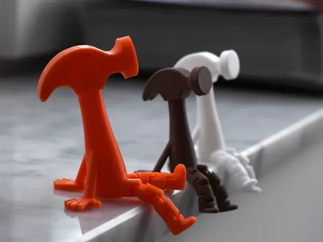 Hammer Homie - Articulated Mini Hammer Figure
