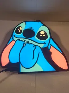 Stitch Pouting Lightbox