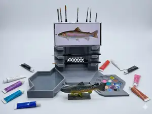 The Ultimate Painter's Station (brush stand)