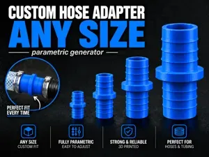 Custom Hose Coupler / Reducer Generator