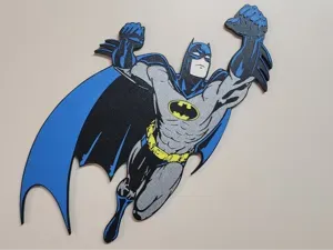 Batman Jump Wall Art