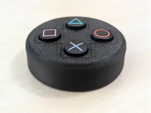 Playstation Controller Fidget Button - PS1 PS2 PS3