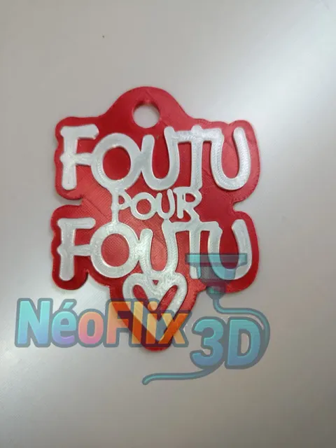 Foutu pour Foutu – Porte-clé Saint-Valentin — Фото 6 из 6