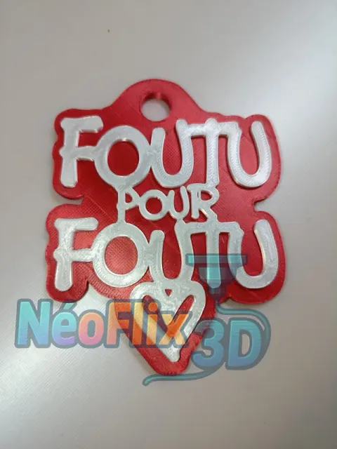 Foutu pour Foutu – Porte-clé Saint-Valentin — Фото 5 из 6
