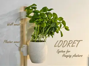 LODRET system - for hanging planters