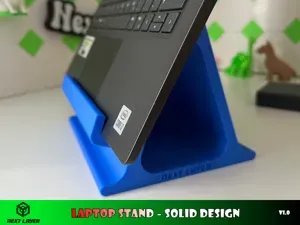 Laptop stand - solid version also workstation ≥5kg