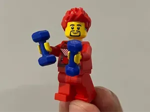 Hex Dumbbells Set - Brick Gym Accessory