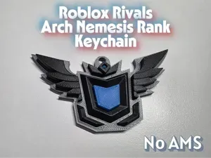 Roblox Rivals Arch Nemesis Rank Keychain