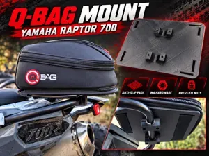 Q BAG 5L Halterung für Yamaha Raptor 700