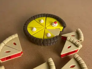 Pince à Sachet en Forme de Tarte & Gâteau – Clip 