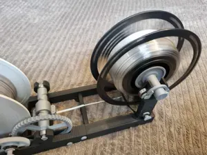 Vertical Donor Spool Holder for Pastamatic Lite