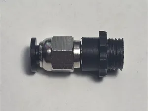 Pneumatic connector adapter M6 to M10