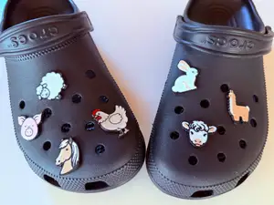 Farm Animal Croc Charms