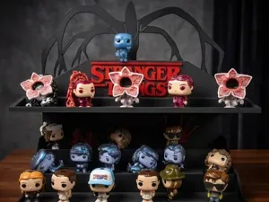 Stranger things, Kinder joy funko pop stand