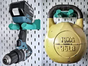 Heavy Duty Cordless Drill Holder for Ikea Skadis