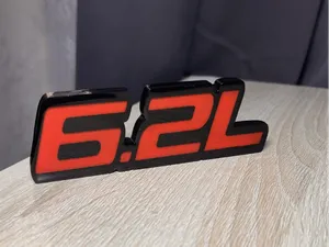 6.2L emblem