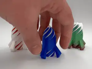 Rocket Impossible Spiral Passthrough Fidget V2