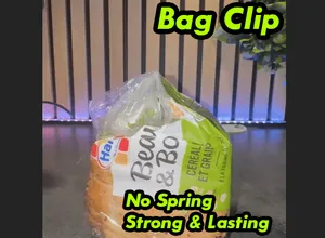 durable locking bag clip