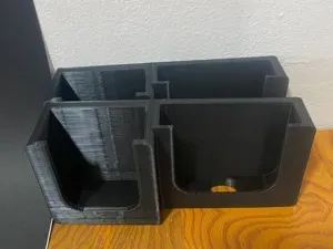 Wall Mount TV Remote & Phone Holder
