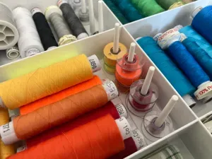 Sewing machine bobbin holder for IKEA Kuggis