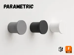 Gancho de Pared - Paramétrico