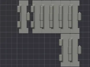 Print in place belt module