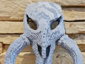8bit - Star Wars - Mandalorian - Mythosaur Skull