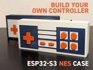 Esp32-S3 NES Case - Build your own controller