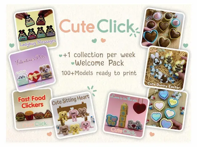 Cute Bunny – Fidget Clickers Keychains — Фото 3 из 3