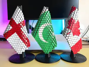 FlexWeave Fabric-Style World Flags (v2.0)