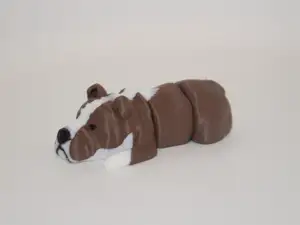 flexi bulldog 2 versions inc keychain