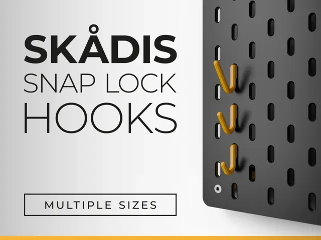 IKEA Skadis Snap Lock Hooks — Фото 2 из 8